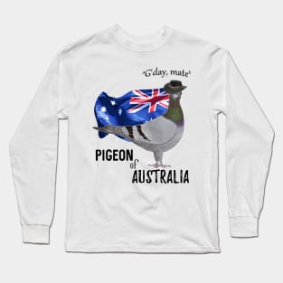 Pigeon of Australia Greeting Long Sleeve T-Shirt
